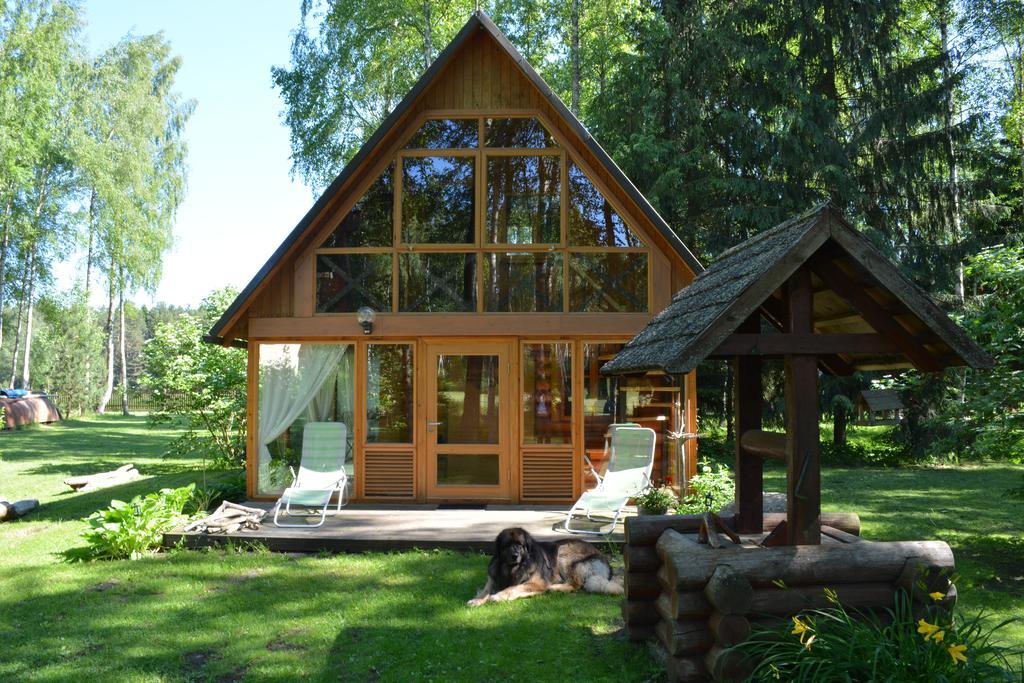 Holiday Home Bērzlejas Upesgriva Exterior foto